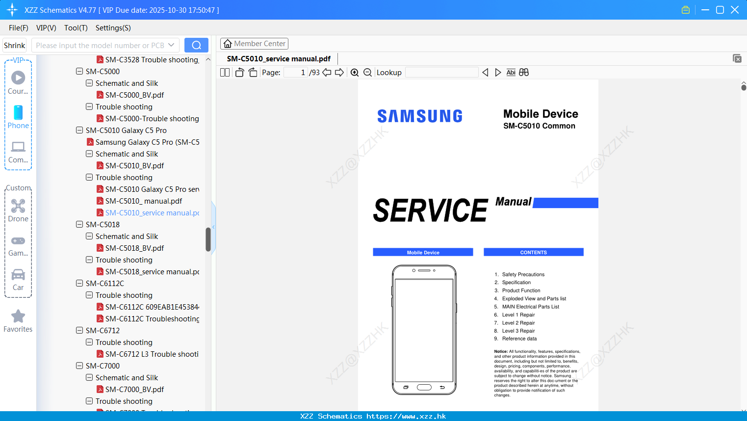 Samsung SM-C5010_service Manual
